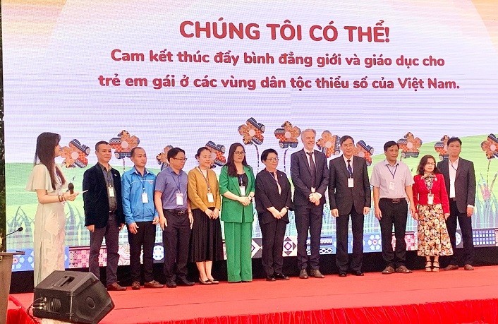 UNESCO công bố giai đoạn 2 dự án thúc đẩy giáo dục cho trẻ em gái dân tộc thiểu số - ảnh 1