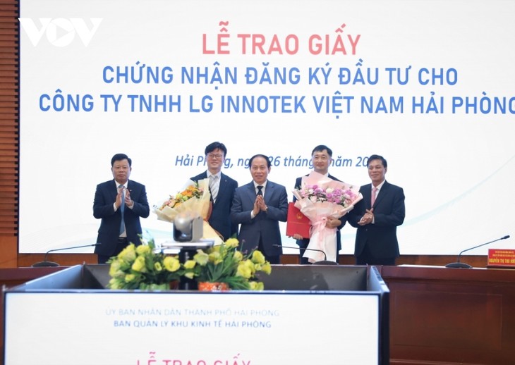 Hải Phòng hái “trái ngọt” thu hút FDI - ảnh 1