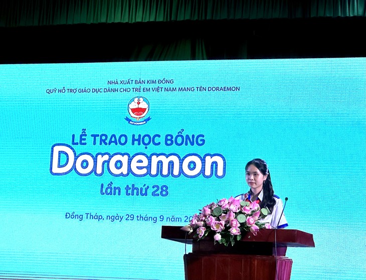 Quỹ Doraemon trao 559 suất học bổng năm 2023 - ảnh 3