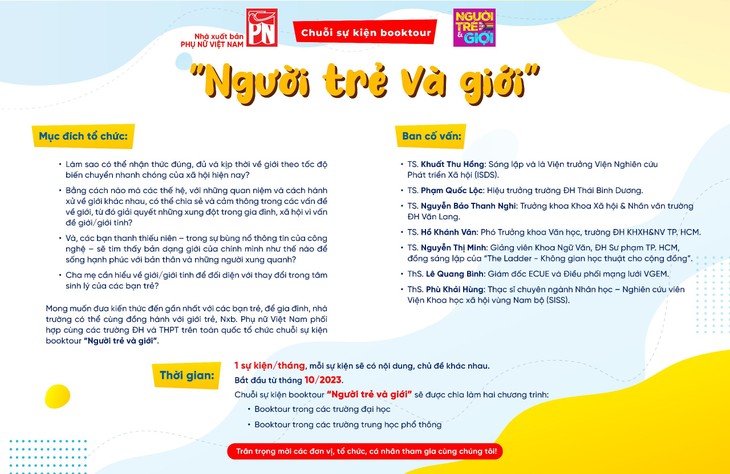 Chuỗi sự kiện “Người trẻ và giới”: thúc đẩy hiểu biết về sự đa dạng này của giới và giới tính - ảnh 1