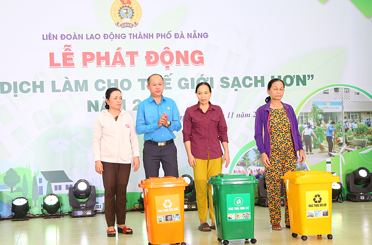 Đà Nẵng phát động “Chiến dịch làm cho thế giới sạch hơn” năm 2023 - ảnh 1