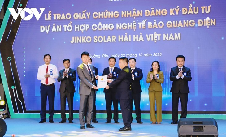 Quảng Ninh dẫn đầu cả nước về thu hút vốn đầu tư trực tiếp nước ngoài - ảnh 1