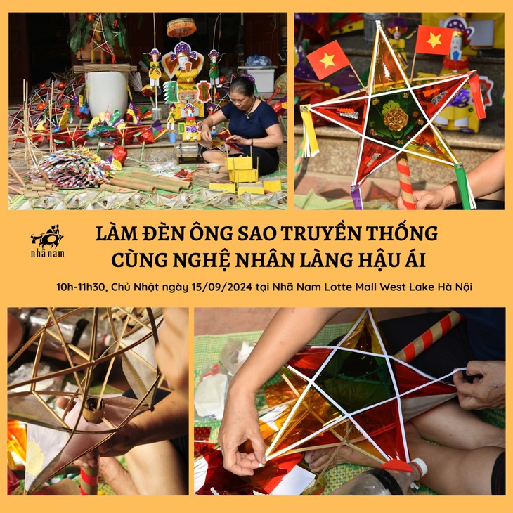 Booktour đọc sách Bí mật của trăng và làm đèn trung thu cùng nghệ nhân làng Hậu Ái - ảnh 4