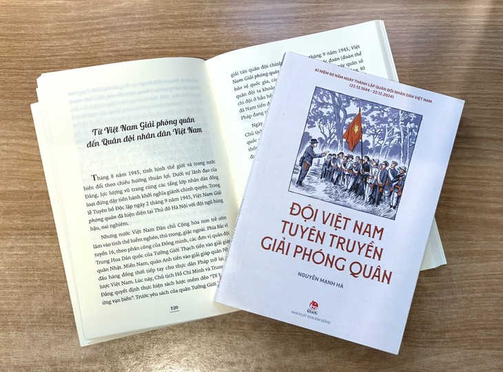 Ra mắt sách “Đội Việt Nam Tuyên truyền Giải phóng quân” nhân kỷ niệm 80 năm thành lập Quân đội Nhân dân Việt Nam - ảnh 4