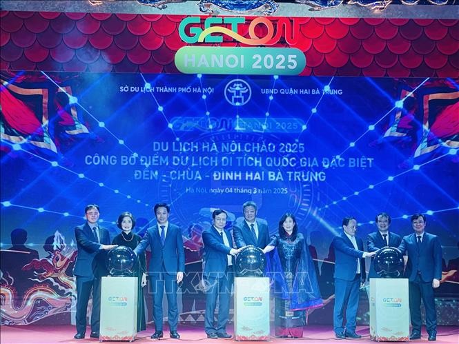 Khai mạc chương trình “Du lịch Hà Nội chào 2025 - Get on Hanoi 2025” - ảnh 1