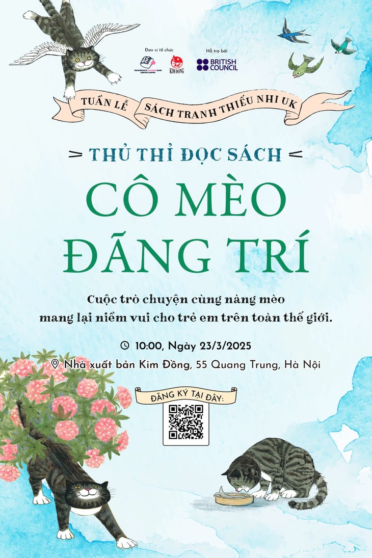 Tuần lễ sách tranh thiếu nhi UK: Khám phá, Mơ mộng, Sáng tạo - ảnh 2