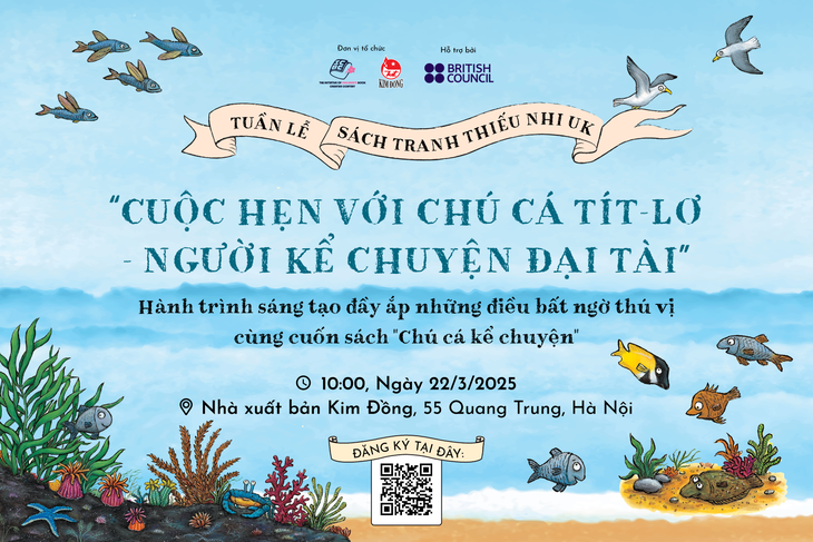 Tuần lễ sách tranh thiếu nhi UK: Khám phá, Mơ mộng, Sáng tạo - ảnh 1