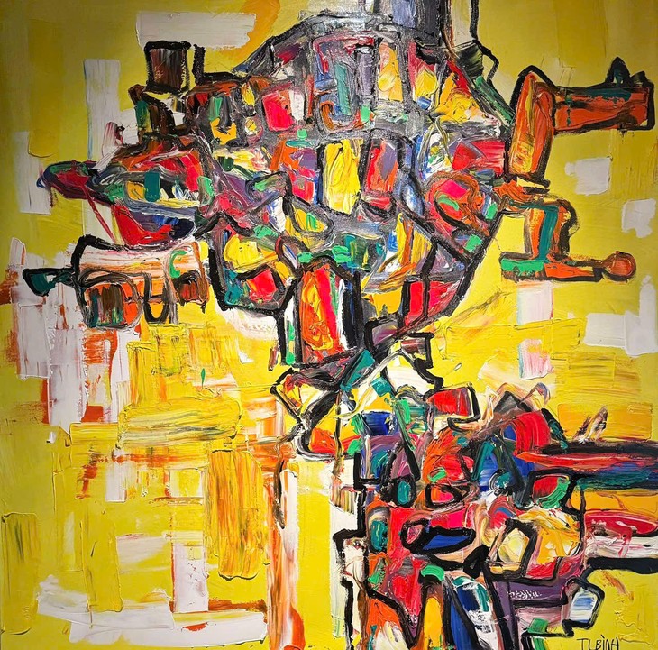 Họa sĩ Trần Lâm Bình và triển lãm “Hồn nghệ” - ảnh 1