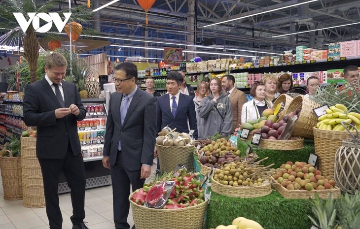 “Góc Việt Nam” đầu tiên tại chuỗi siêu thị lớn của Nga - ảnh 1