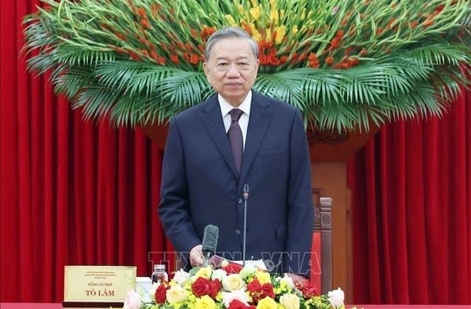 Tổng Bí thư: Nông dân là người lính tiên phong trên mặt trận an ninh lương thực - ảnh 1