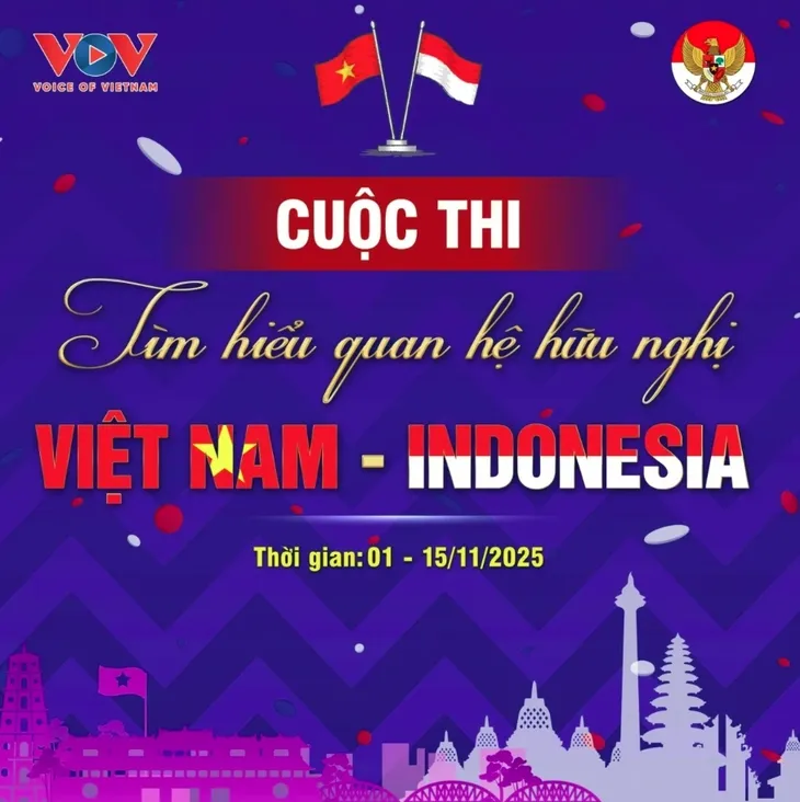 Cuộc thi tìm hiểu quan hệ hữu nghị Việt Nam - Indonesia - ảnh 1