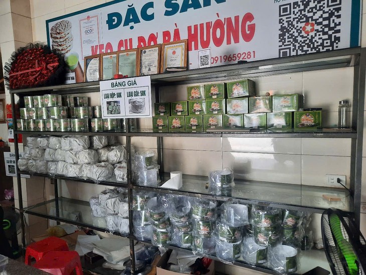 Giữ nghề truyền thống sản xuất kẹo Cu Đơ ở Hà Tĩnh - ảnh 2