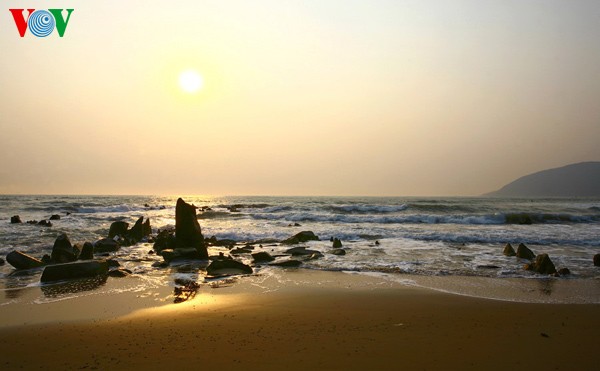 ความงดงามของชายหาด Hoành Sơn ที่จังหวัด Hà Tĩnh - ảnh 4