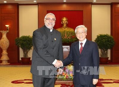 พิธีฉลองครบรอบ 20 ปีการสถาปนาความสัมพันธ์ทางการทูตระหว่างเวียดนามกับปารากวัย - ảnh 1