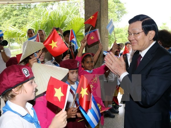 ประธานประเทศเจืองเติ๊นซางเสร็จสิ้นการเยือนคิวบาด้วยผลสำเร็จอย่างงดงาม - ảnh 1