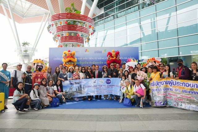 สายการบิน Lao Airlines ให้บริการเส้นทางบินเวียงจันทน์-ดานังอีกครั้ง - ảnh 1