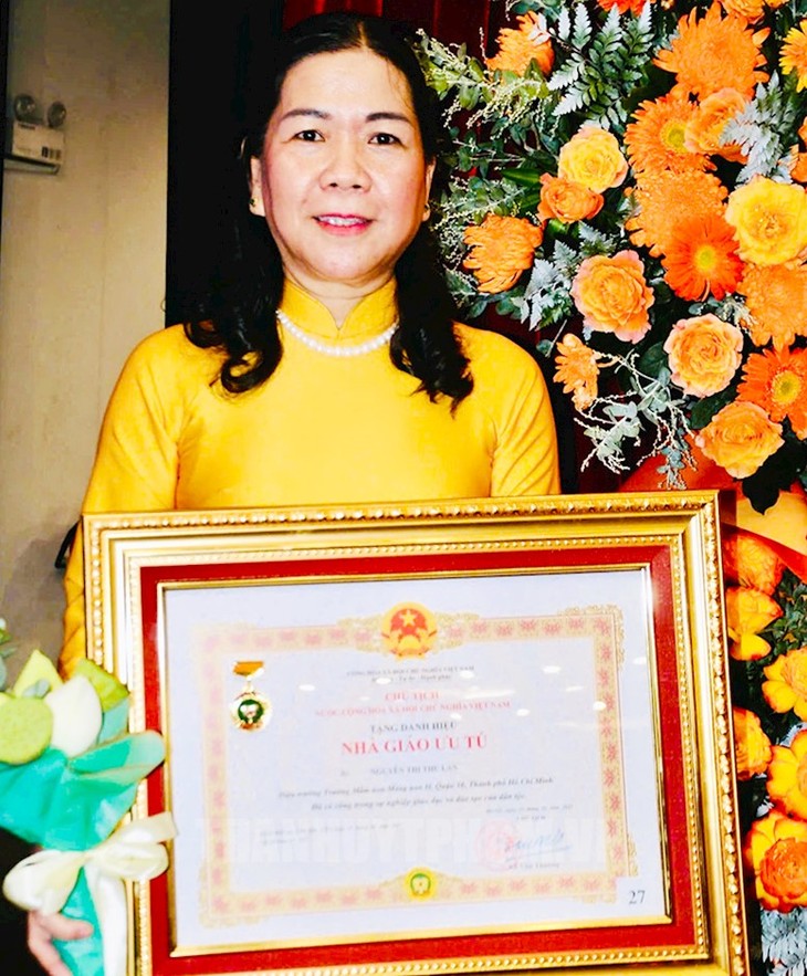 คุณครู เหงวียนถิทูลานของเวียดนนามได้รับรางวัลสมเด็จเจ้าฟ้ามหาจักรีครั้งที่ 6 ประจำปี 2025 - ảnh 2
