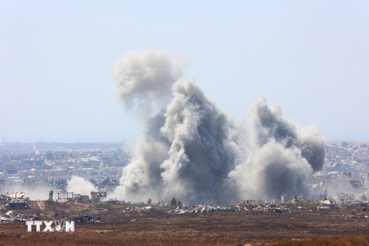 สำนักข่าว Al-Jazeera ประณามการโจมตีของอิสราเอลใส่นักข่าวในฉนวนกาซา - ảnh 1