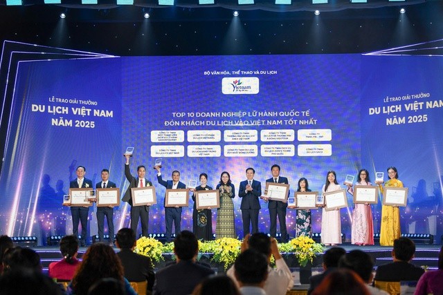 รางวัลการท่องเที่ยวเวียดนามปี 2025 - ảnh 1
