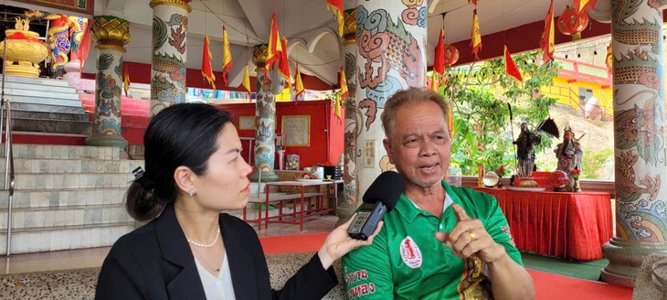 ศาลเจ้าพ่อเขาใหญ่ แหล่งที่ยึดเหนี่ยวทางจิตใจและเชื่อมโยงวัฒนธรรมบนเกาะสีชัง - ảnh 4